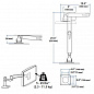 Кронштейн Ergotron 45-490-216, LX Desk Mount LCD Arm, белый