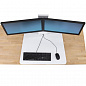 Рабочее место Ergotron 33-407-062, WorkFit-SR, Dual Monitor Sit-Stand Desktop Workstation