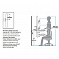 Рабочее место Ergotron 61-080-085, StyleView Vertical Lift, Patient Room, black